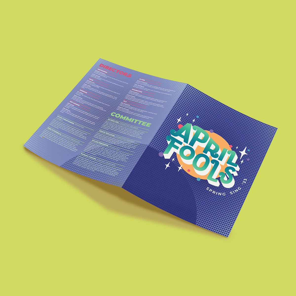 Show Program outside